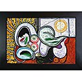 Meaningful roadmap on pablo picasso Zodiac Picasso Paintings Nu Couche New Age Wood Black Finish Frame Hand Painted Canvas Art