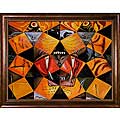 Salvador Dali 'Cinquenta Imagenes Abstractas' Framed Canvas Art
