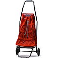 Red Vanilla Red Rolling Shopper Tote