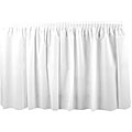 Duni Supply White 14-ft Tableskirt