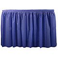 Duni Dark Blue 14-ft Tableskirt