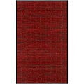 Hand-woven Veneer Redwood Bamboo Rug (3'3 x 5'3)