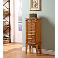 Charging Hunts Oak 6-drawer Jewelry Armoire