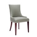 Becca Grey Linen Dining Chair
