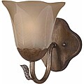 Petal 1-light Burnished Gold Wall Sconce