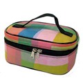 Recycled Plastic Patchwork Arjun Small Makeup Case (India)