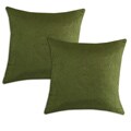 Olive Throw Pillows (Set of 2)