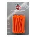 Zero Friction Orange 2.75-inch Performance Golf Tees (Pack of 300)