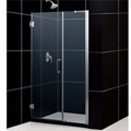 DreamLine UNIDOOR Frameless 45-46-inch Wide Adjustable Shower Door