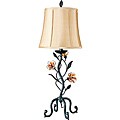 Amber Mist Blacksmith Bronze Table Lamp