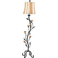 Amber Mist Bronze Floor Lamp