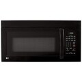 LG 1.6-cu-ft Black 1000W Over-range Microwave (Refurbished)