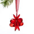 Red Acrylic Flower Hanging Ornament (India)