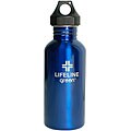 Stainless Steel 27-oz Blue Water Bottles (Pack of 6)