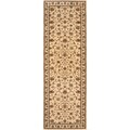 Fine Oriental rug blogs Primeval Ivory Oriental Rug (2'8 x 7'7)