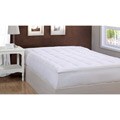 Damask Stripe Pillowtop 500 Thread Count Queen/ King/ California King-size Mattress Pad