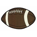 Sports Time Football Rug (2'6 x 4')