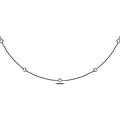 14k White Gold 3/4ct TDW Diamond Necklace (G-H, SI1-SI2)