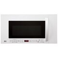 LG 2-cubic-foot 1100W White Over the Range Microwave (Refurbished)