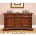 Fontana 60-inch Double Sink Bathroom Vanity
