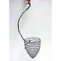 Large Iron Beehive Iron Hanging Planter Basket (Honduras)