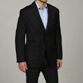 U&I Men's Navy Wool-blend Sportcoat