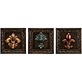 Free connected resources for iron Hanging Set of 3 Venice Royal Symbol Framed Wall Decor (China)