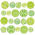 Doodlebug 20-piece Limeade GreenBoutique Buttons