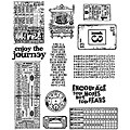 Tim Holtz 'Going Somewhere' Rubber Stamp Set