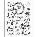 Stampendous Perfectly Clear Luv Bunnies Stamps
