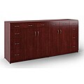 Striking roadmap on desk Cabinet Buffet Mayline Hennessy Buffet Cabinet