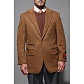 Mantoni Men's Chestnut Wool-blend Sportcoat