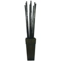 Laura Ashley 7-foot Black Bamboo Tree Screen