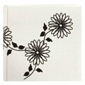 Pioneer Book-style Black on White Floral Photo Albums (Pack of 2)