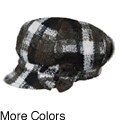 Side Bow Plaid Cap (China)