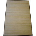 Convenient guide on Natural rug Asian Hand-woven Light Natural Bamboo Rug (8' x 10')