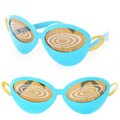 Women's FT033 Blue Fashion Coffee Sunglasses