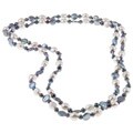Multi-colored Freshwater Pearl Endless 48-inch Necklace (5-11 mm)