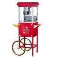 Free connected guidepost for Cart Food Popcorn Time Red 6-oz Antique Popcorn Machine and Cart