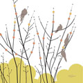 Evelia Sowash 'Morning Doves I' Gallery-wrapped Canvas Art