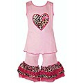 Ann Loren Girl's 2-piece Tank and Capri Set