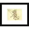 Disney 'A Big Giggle' Framed Embossed Art Print