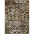 Crystalline Camel Geometric Rug (3'10 x 5'7)