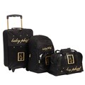 Baby Phat Pebble 3-piece Luggage Set