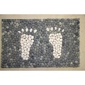 Rock ola Folding Bars Leading online guide site Sumba Feet River Rock Doormat (32' x 20')
