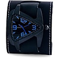 Nemesis Men's Oversized Blue Triangle Watch