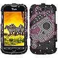 HTC myTouch 4G Cute Pirate Rhinestone Case