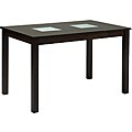 Farrington Dark Brown Wood Modern Dining Table