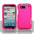 Motorola DEFY Hot Pink Protector Case