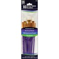 Loew-Cornell White Nylon Detail Brush Set